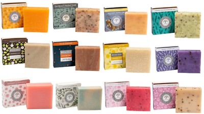 UK Handarbeit natürlicher Körperseifenriegel vegan traditioneller Kaltprozess 100 g