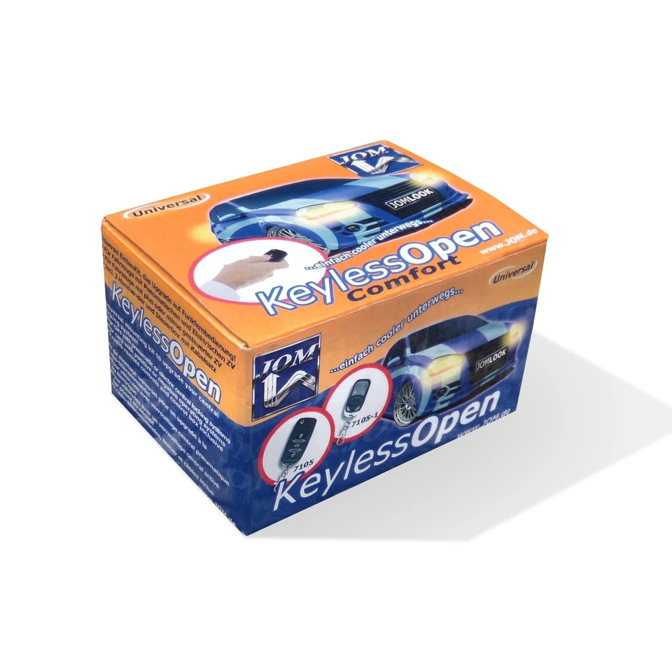 JOM ZV Funk Fernbedienung Zentralverriegelung universal mit Klappschlüssel Sende - Bild 2 von 4