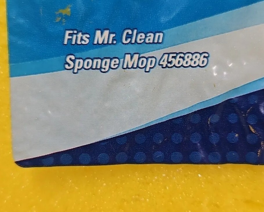 Mr. Clean Sponge Mop Refill 456886. New. Factory Sealed. Cleaning eBay
