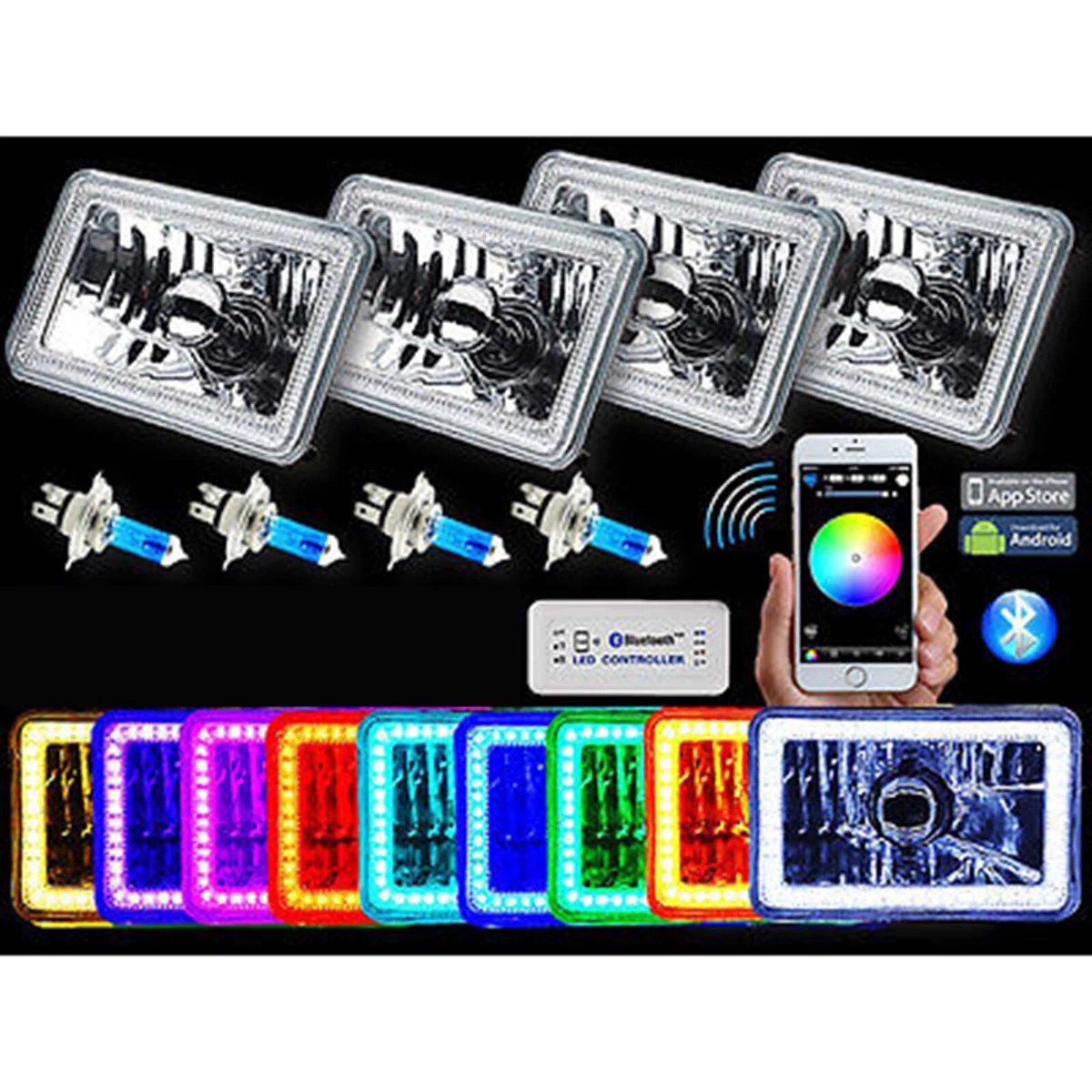 Halogen clearance headlights color