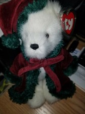 2000 Ty Attic Treasures Beanie Babies KLAUSE Holiday Bear w/tags (9 inch)