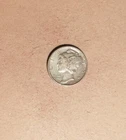 1939-S Mercury Head Dime grades CH AU+, Light Toning.