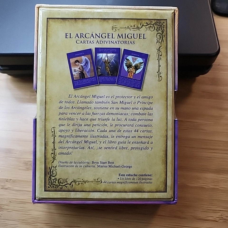 TAROT: Cartas adivinatorias del Arcangel Miguel by DOREEN VIRTUE - Image 2 of 4