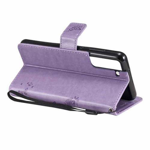 For Samsung S21 Plus S20 FE S10 S9 S8 S7 Magnetic Flip Wallet Leather Case Cover - Picture 42 of 49