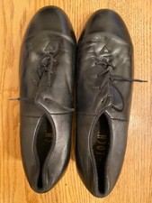 Bloch black women's leather dance shoes oxford style