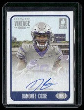 2021 Onyx Vintage #FADC Damonte Coxie Blue Signature Autographs