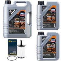 MotoröL Set Top Tec 4210 0W-30 Liqui Moly 7 Liter + ÖLfilter FüR VW Transporter