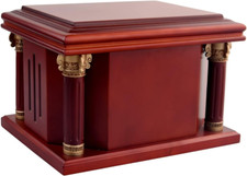 Wood Keepsake Urns for Human Ashes Adult Male/Female, Cremation Urns for Adult A