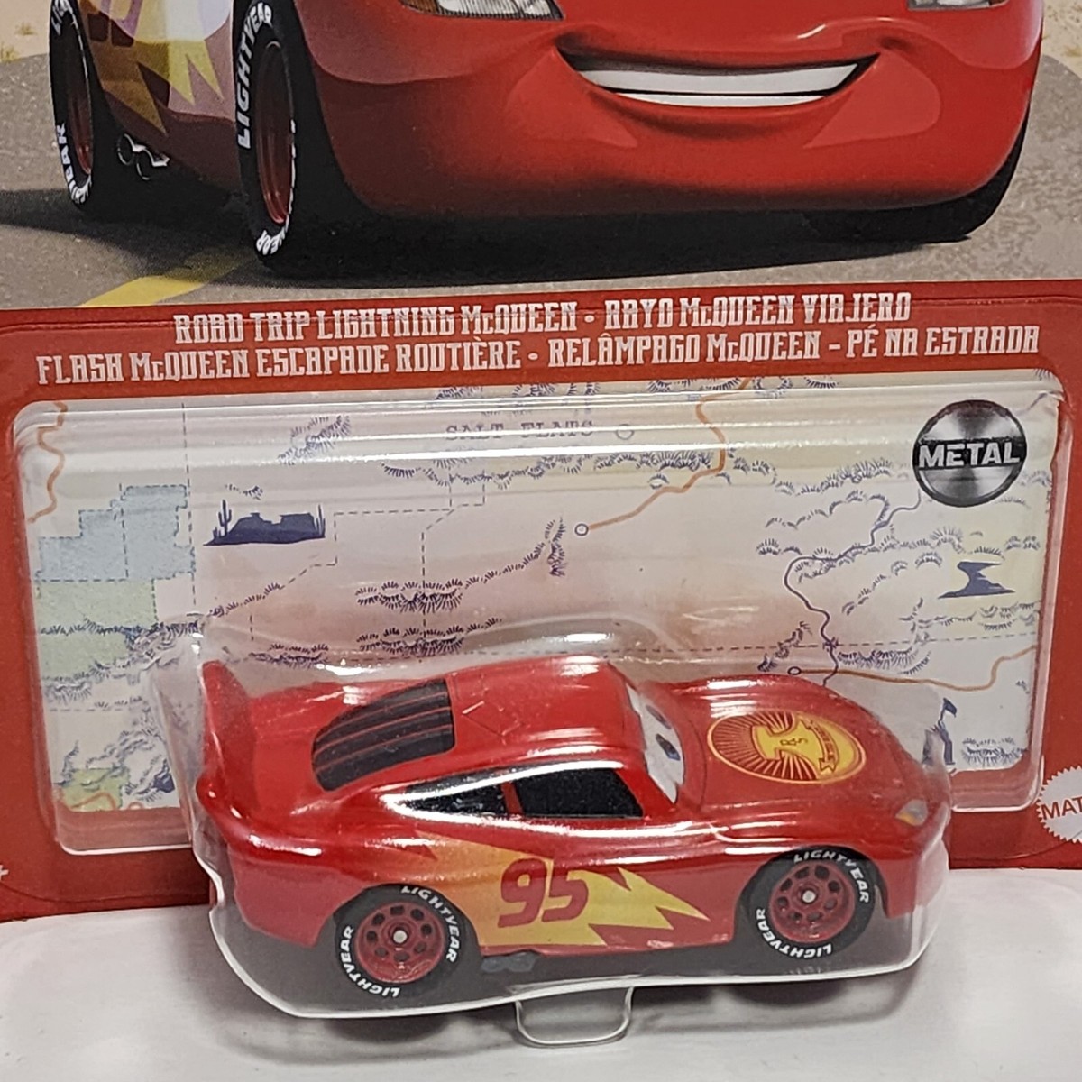 Disney Pixar Cars On the Road 2022 Road Trip Lightning McQueen