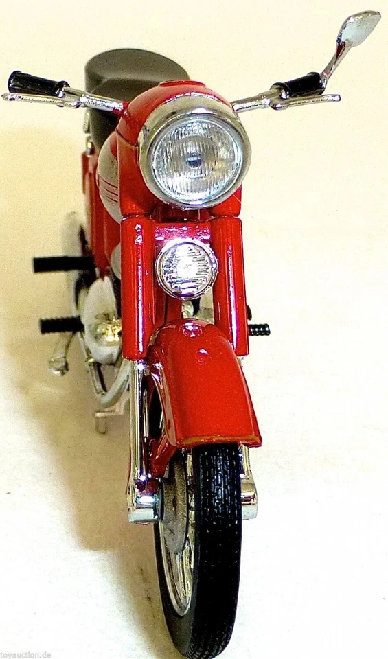 Jawa 354 04 Motorrad rot DDR 1:24 ATLAS 7168104 NEU OVP LA4 µ * - Bild 2 von 4