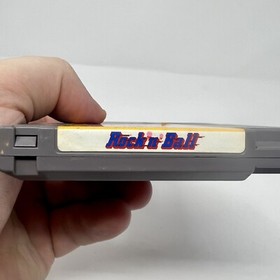 Rock 'n' Ball Original Nintendo NES Game Tested + Working & Authentic Video Game