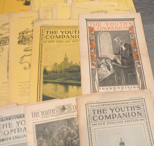 Antikes Zeitschriften Lot 40 Ausgaben Der Begleiter der Jugend 1890er 1900er Jahre P7138 - Bild 2 von 4