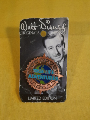 Walt Disnsey Originals True-Life Adventures L.E. 5000pc Trading 3-D Pin - T20