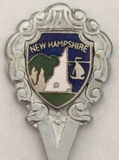 Vintage Souvenir Spoon US Collectible New Hampshire