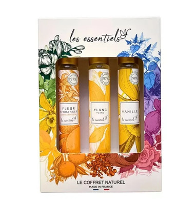 Les Essentiels Gift Set Fleur d'Oranger/Ylang Ylang/Vanille  EDP 3x30ml