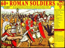 HaT Miniatures 1/72 REPUBLICAN ROMAN ARMY 60-pc Figure Set