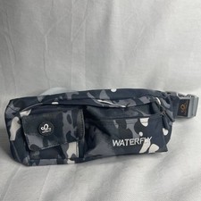 Waterfly Urban Z-Camouflage Fanny Pack Water Resistant Sling Waist Pouch Black