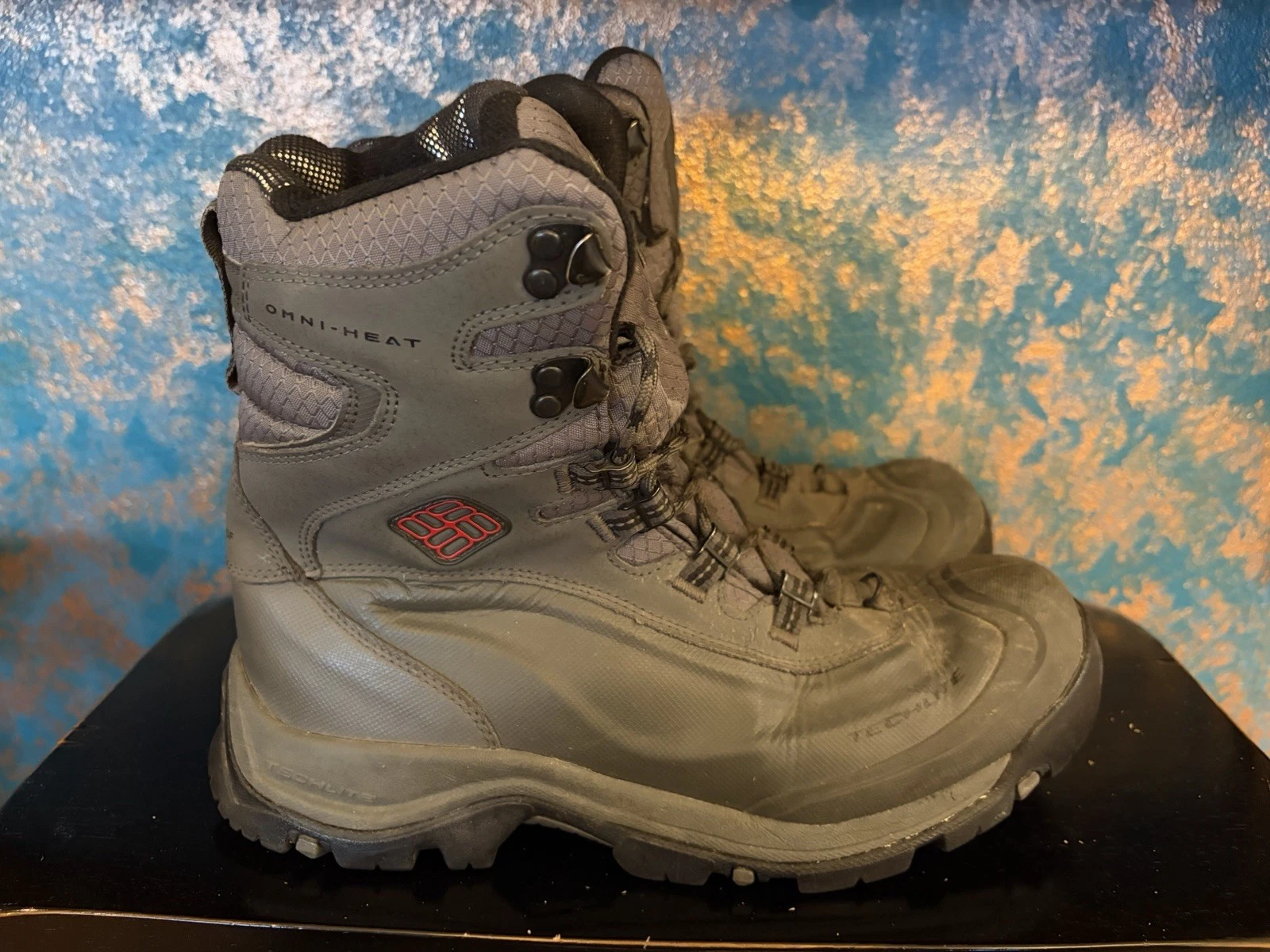Columbia Mens Bugaboot Plus III Omni Heat Winter Boots Size US 10