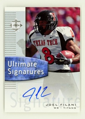 2007 Upper Deck Ultimate Collection #US-JF Joel Filani AUTO Ultimate Signatures