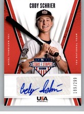 2019 Panini Stars and Stripes 15U USA National Team Signatures Pick From List