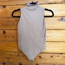 SKIMS Essential Mock Neck Sleeveless Bodysuit XXS/XS