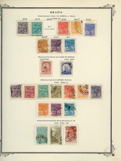 BRAZIL Selections on Scott Specialty Album Page Lot #11 SEE SCAN $$$