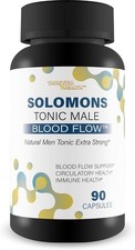 Mens Blood Flow Circulation Support Supplement 90 Capsules Made in USA