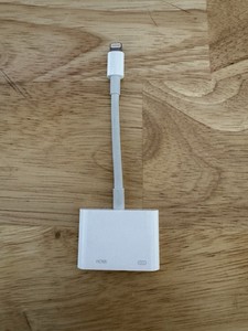Genuine Apple Lightning to Digital AV Adapter HDMI & Lightning Used