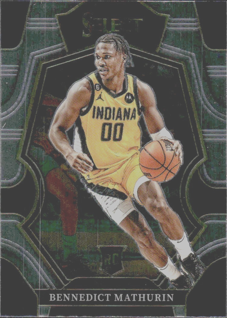 2022-23 Select Premier Level Silver Bennedict Mathurin Rookie Indiana Pacers 182