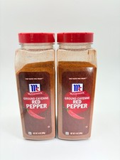 2 x McCormick Ground Cayenne Red Pepper 14 oz 396 g