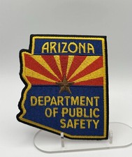 Arizona Highway Patrol DPS Police Patch Full Size New