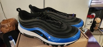Nike Air Max 97 Black Blue White Low Top Men's Sneakers Running Casual