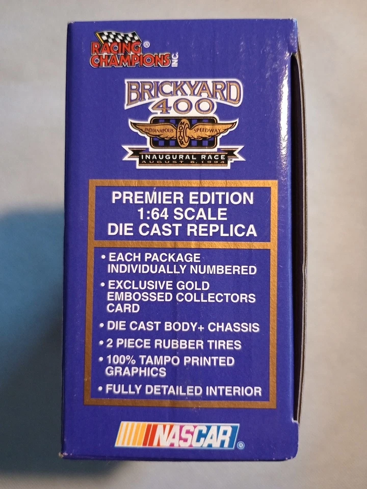 1994 Racing Champions Limited Edition Brickyard 400 Jimmy Spencer#27 Diecast - Image 3 of 4