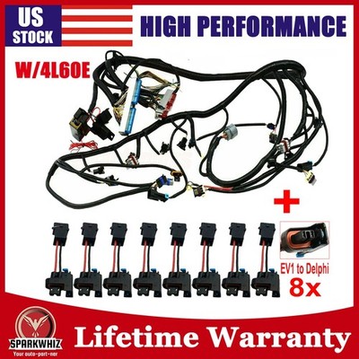 LS1-4L60E Wiring Harness Stand Alone Fit LS SWAPS DBC 4.8 5.3 6.0 97-06 98 99 00