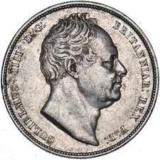 1837 Halfcrown - William IV British Silver Coin - Nice