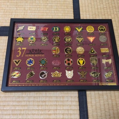 Super Sentai Pins Collection ZEPPIN Series Emblem Mark Bandai Japanese Import