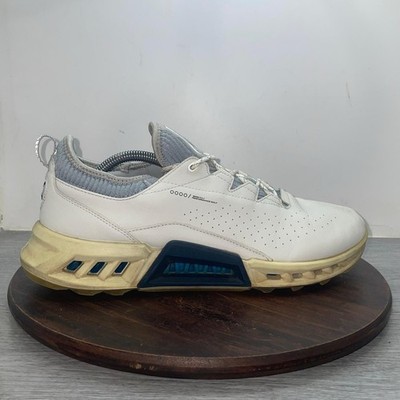 ECCO Biom C4 Golf Shoes Mens Size 45 11-11.5 Gray Leather Athletic Spikeless
