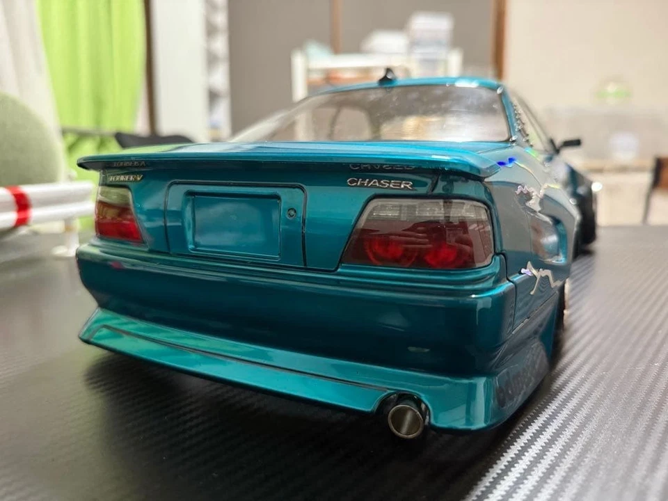 Addiction 1/10 RC Car Painted Body Toyota JZX100 Chaser Kazama Auto - Image 4 of 4