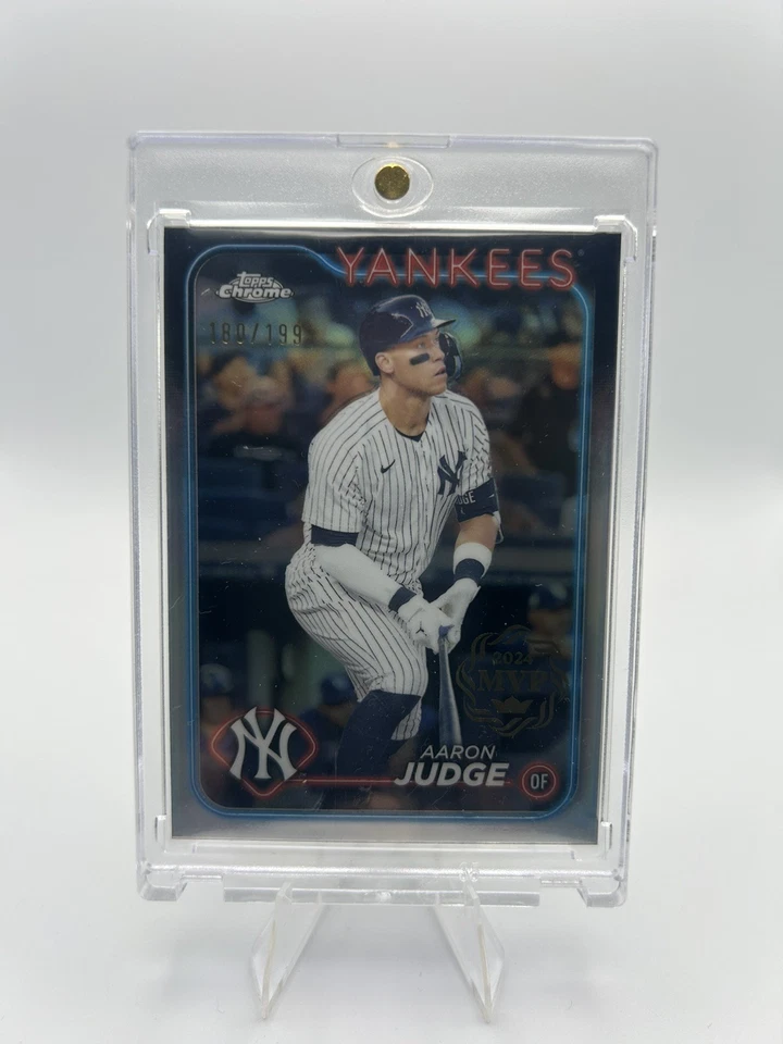 2025 Topps Chrome Aaron Judge 2024 MVP buyback /199 - Bild 1 von 2