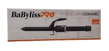 BaBylissPRO Porcelain Ceramic 3/4" Spring Curling Iron – Professional Styling
