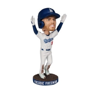 🏆 Freddie Freeman 18th Inning Walk-Off WS HR Dodgers Bobblehead 7