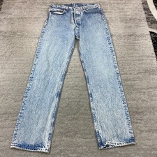 VTG Levis 501XX Acid Wash Pants 31 Blue Jeans Denim 501 0109 Buttonfly 31x32 70s