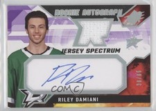 2021-22 SPx Rookie Auto Jersey Spectrum 36/65 Riley Damiani #RD Auto 0nr3
