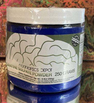 Agmatine Sulfate Powder 250 Grams exp 2/26 & 5/27