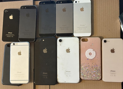 Apple iPhone XR + Apple iPhone 8 Plus, iPhone 8, iPhone 6, iPhone 5S, 5, 4 Posten