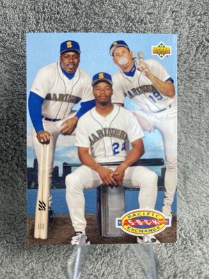 Upper Deck 1992 #55 Teammates Mitchell Griffey Buhner Mariners Baseball