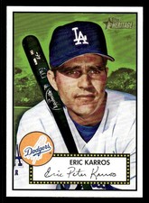 2001 Topps Heritage #280 Eric Karros Los Angeles Dodgers