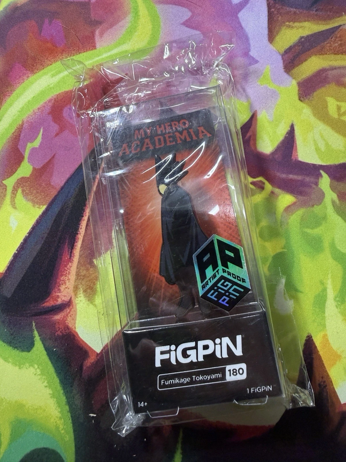 My Hero Academia Fumikage Tokoyami FiGPin #180 Pin AP