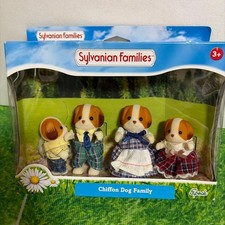 Sylvanian Family Shih Tzu Dog Family