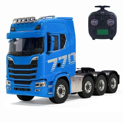 MD 1/14 8×8 RC-Traktor-Lkw 2Gang Lkw Metallchassis Licht Soundsystem